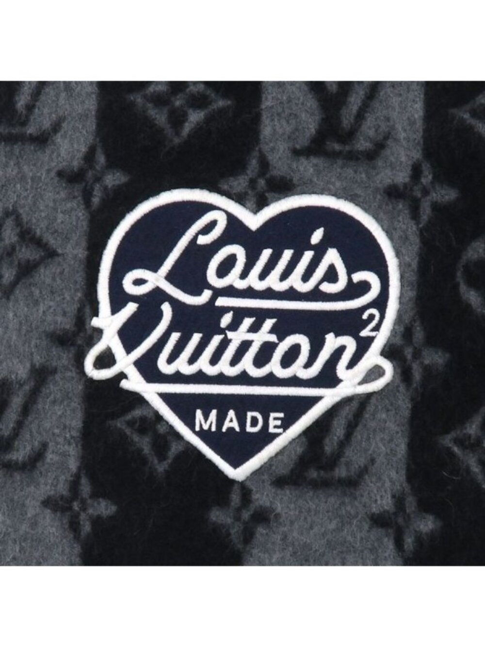 Louis Vuitton Echarpe LV Made Stripe Gray - Picture 4 of 9